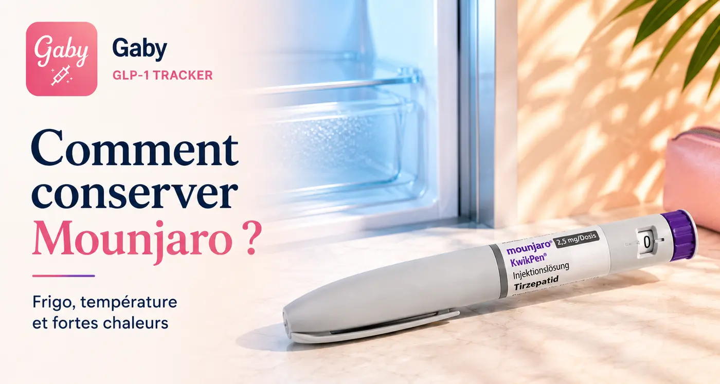 Comment conserver Mounjaro ? Frigo, température et fortes chaleurs