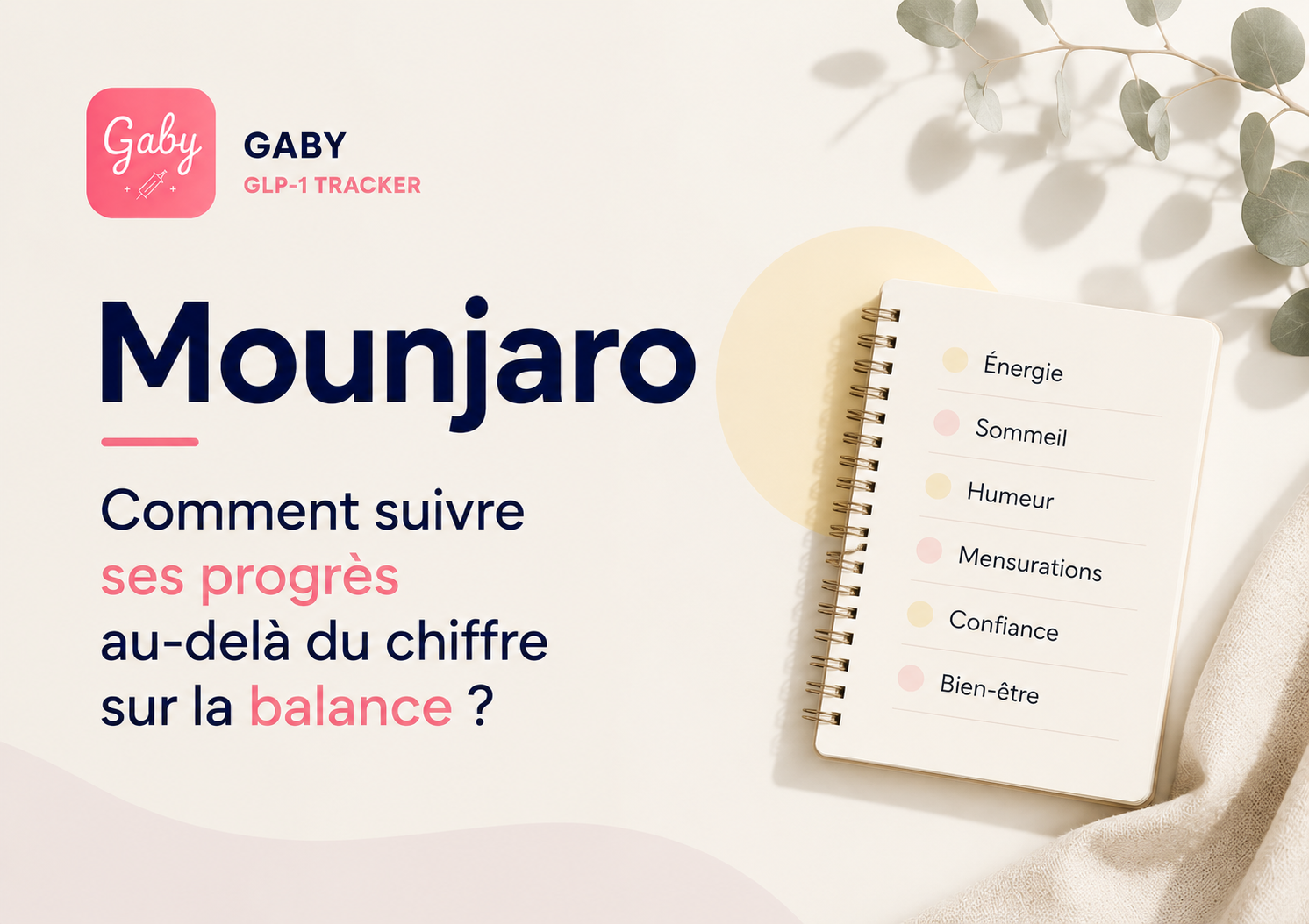 Mounjaro : comment suivre ses progrès au-delà du chiffre sur la balance ?